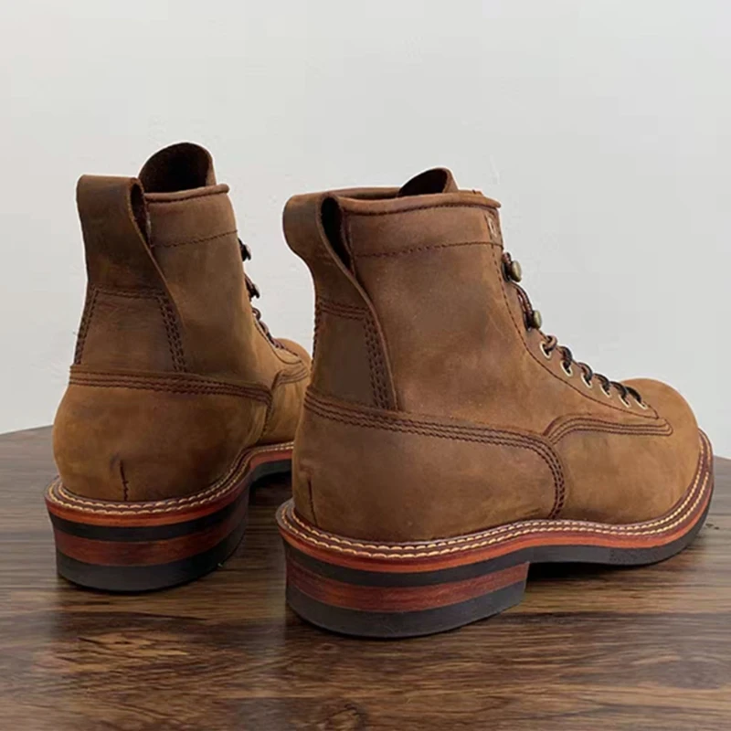 Vintage British Men Ankle Boot – обзор и цена Guipure Lace Panel