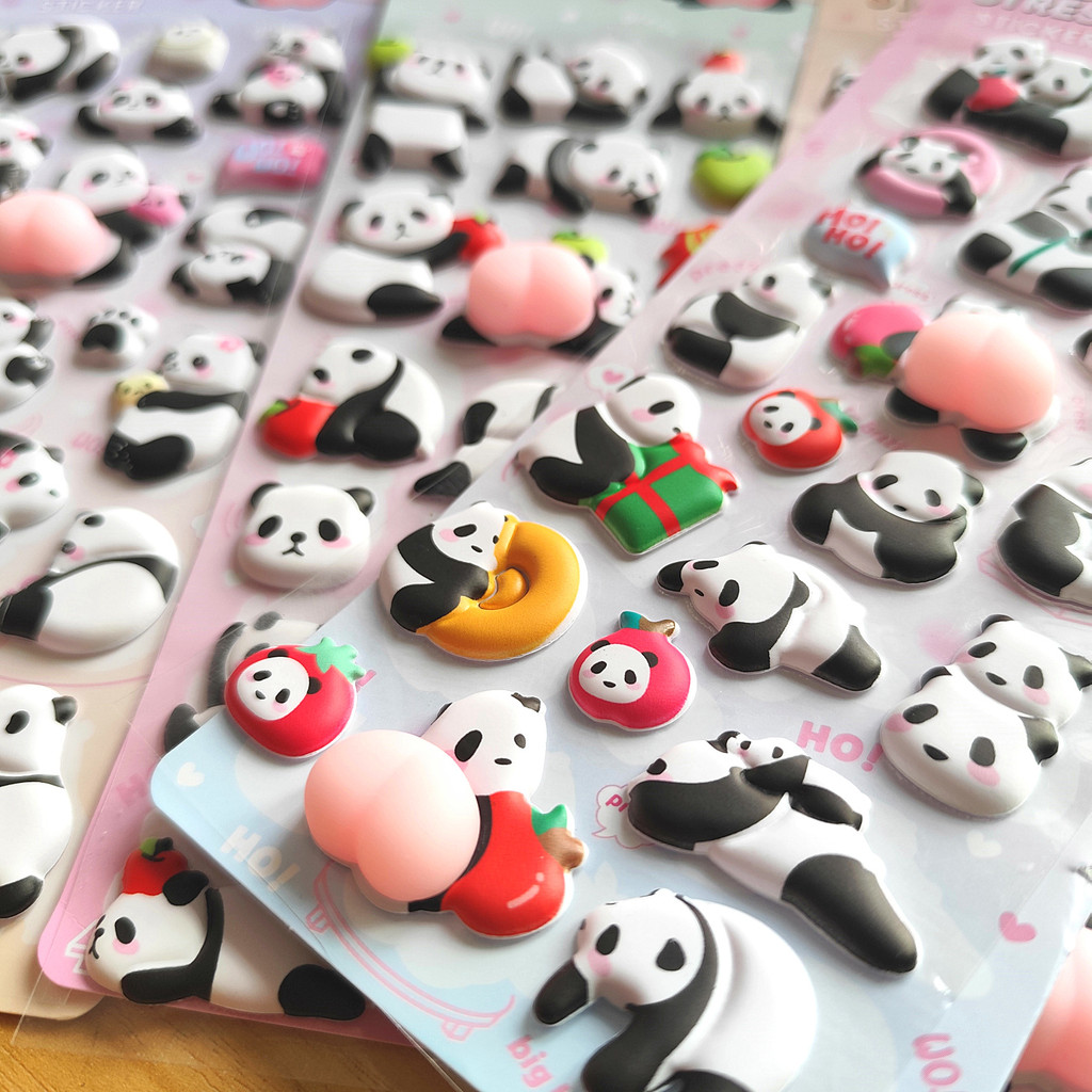4-Piece Cute Panda Stress Reli – обзор и цена Craft Embellishment World