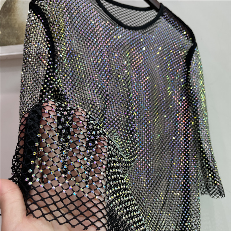 ColorShiny Diamonds  Electric  – обзор и цена Crystal Mesh Fabric