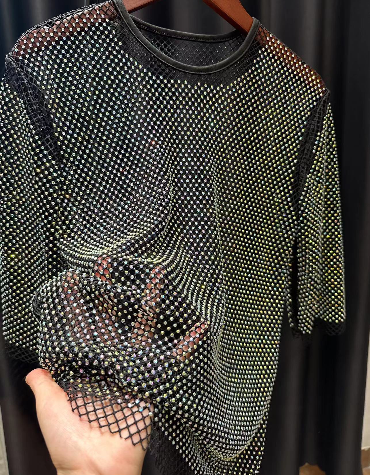 ColorShiny Diamonds  Electric  – обзор и цена Crystal Mesh Fabric