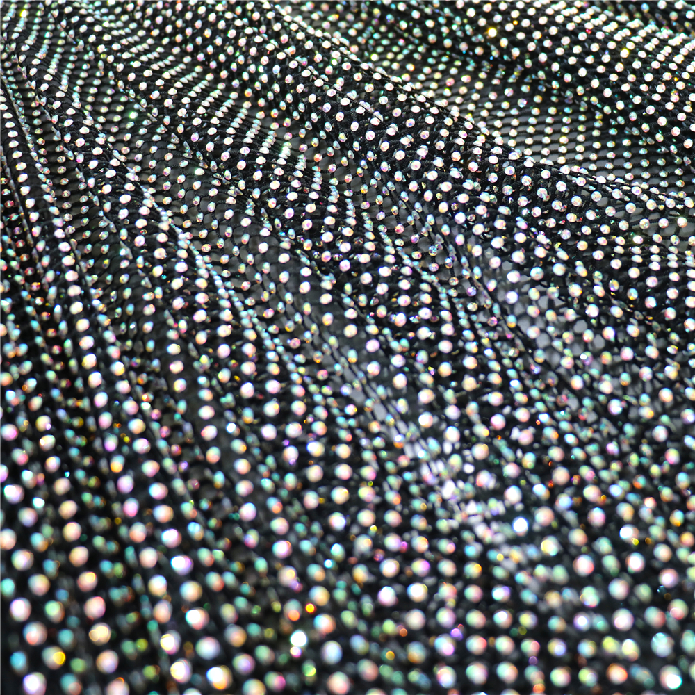 Fashion DIY AB Color Rhineston – обзор и цена Crystal Mesh Fabric