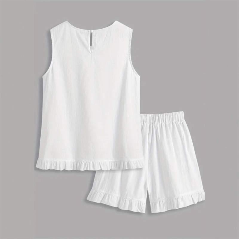 New Women Summer 2Piece Set Wh – обзор и цена Elastic Lace Trim
