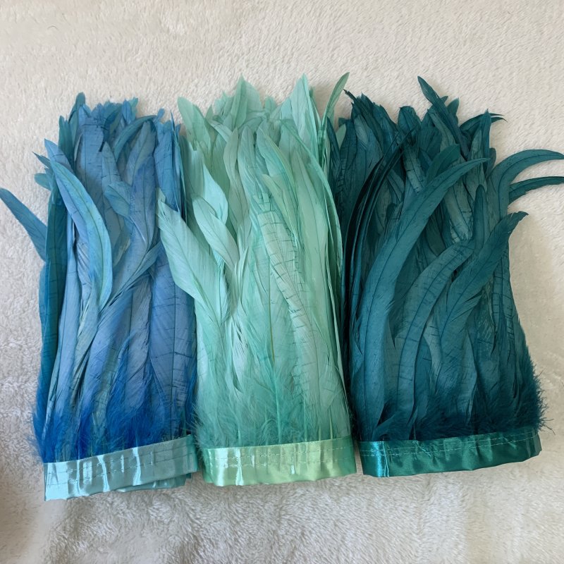 25-30cm/10-12inch Rooster Tail – обзор и цена Feather Trim Marabou