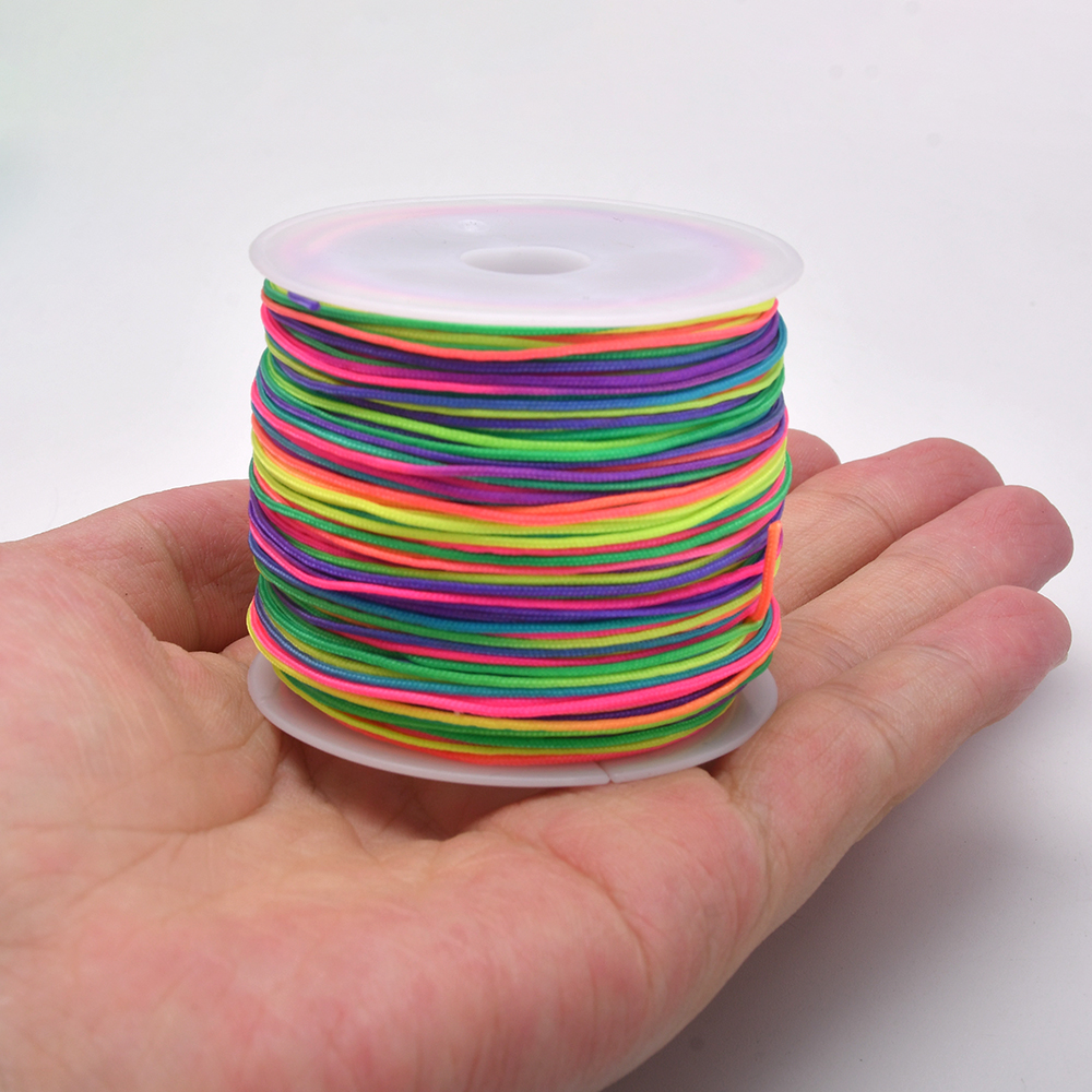 50Yds 0.8mm Crafts Nylon Cord  – обзор и цена Beaded Trim Fringe