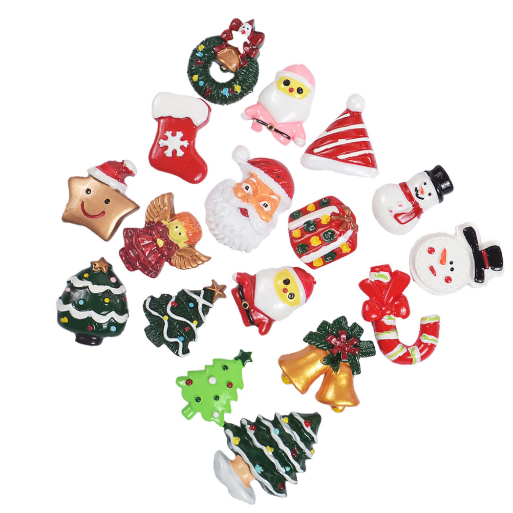 50pcs DIY Resin Accessories Ch – обзор и цена Christmas Craft Embellishment