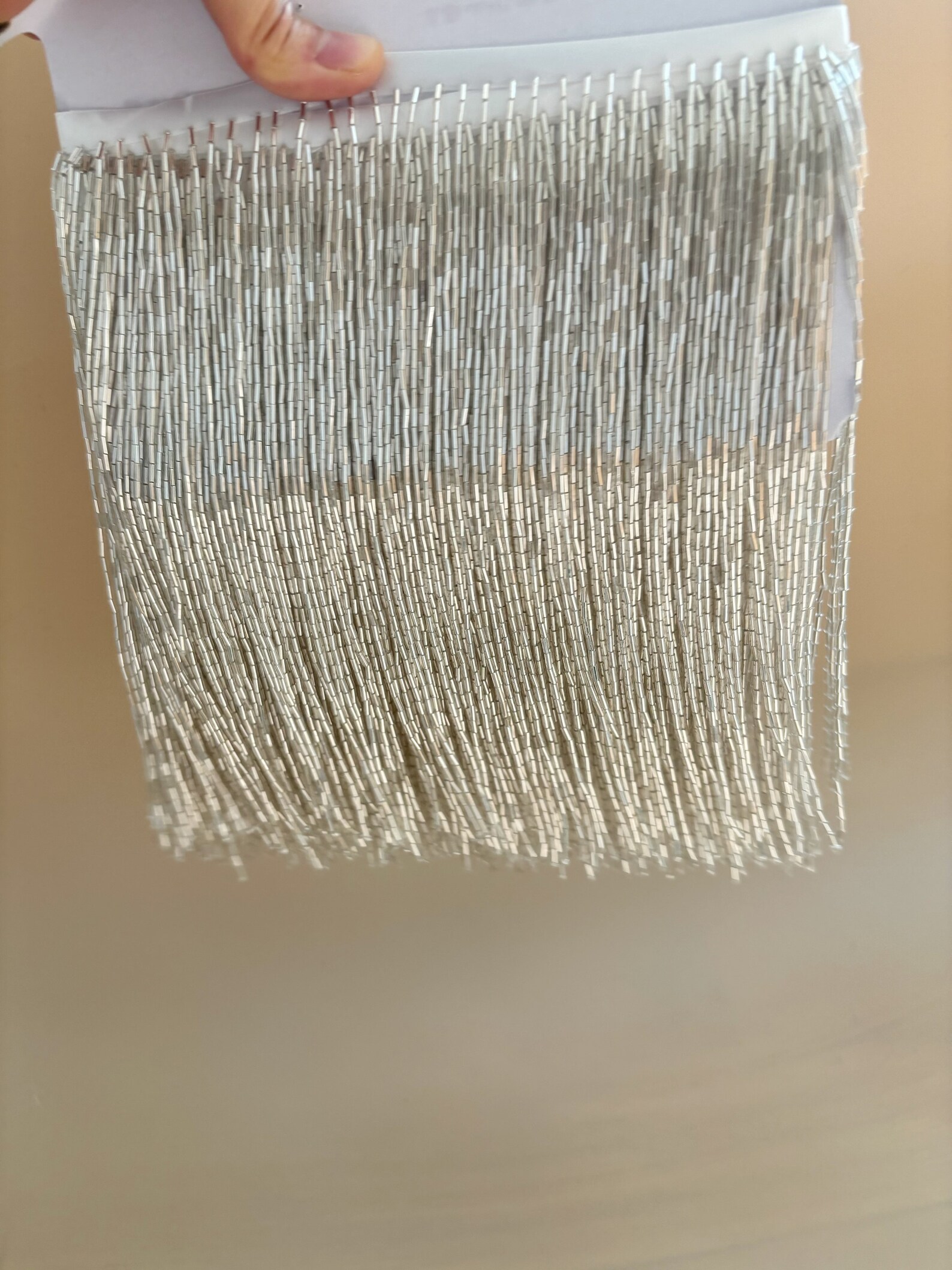 Silver Bead Fringe Trim For Ha – обзор и цена Beaded Trim Fringe