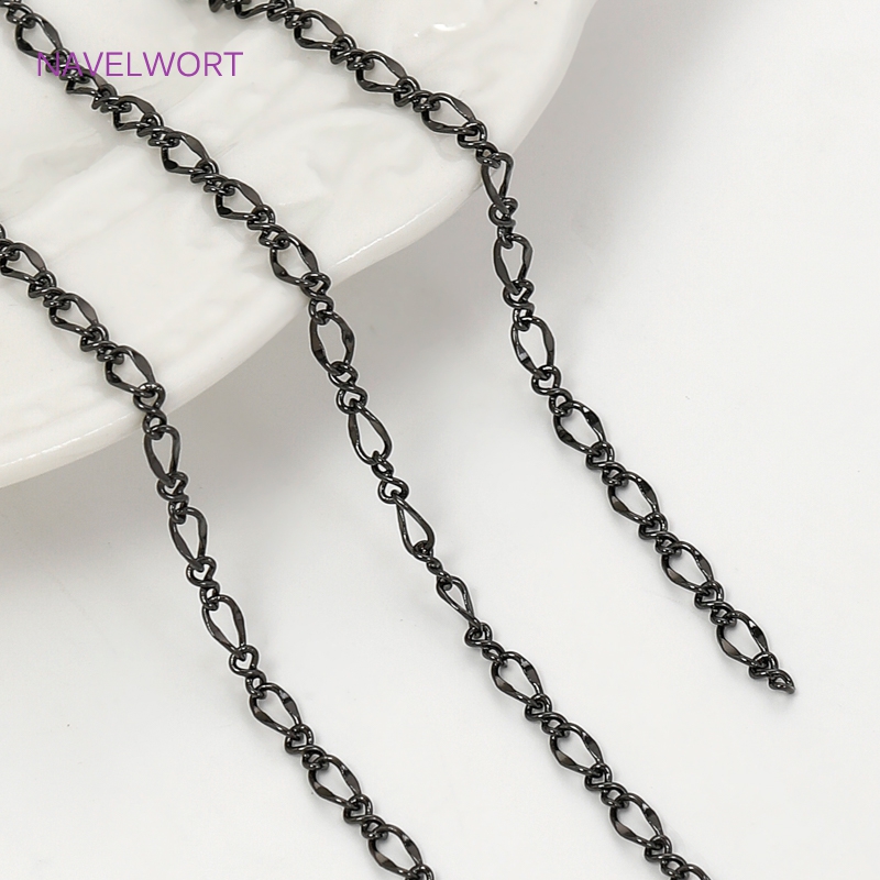 Black Color Oval Thin Chains F – обзор и цена Embroidery Craft