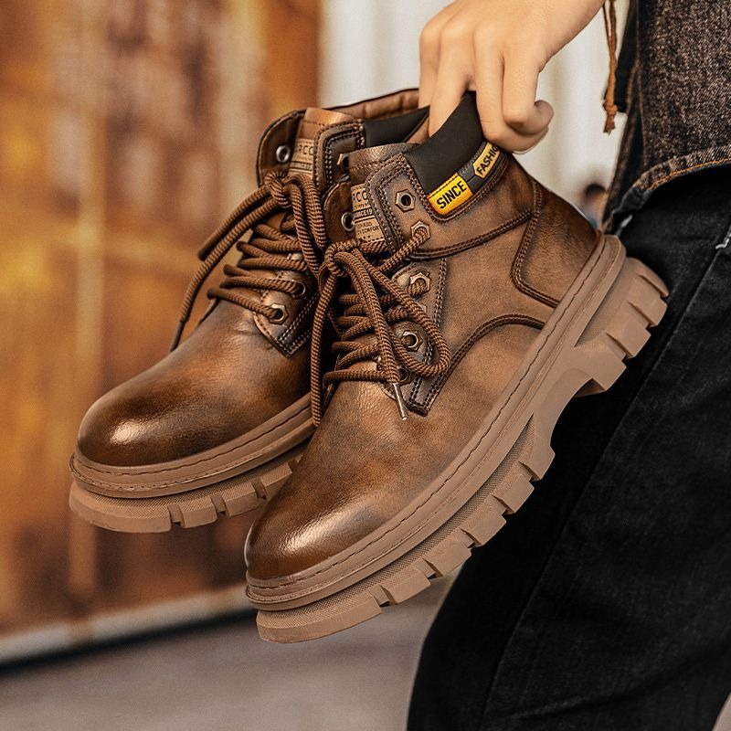 Vintage Men Platform Ankle Boo – обзор и цена Guipure Lace Panel