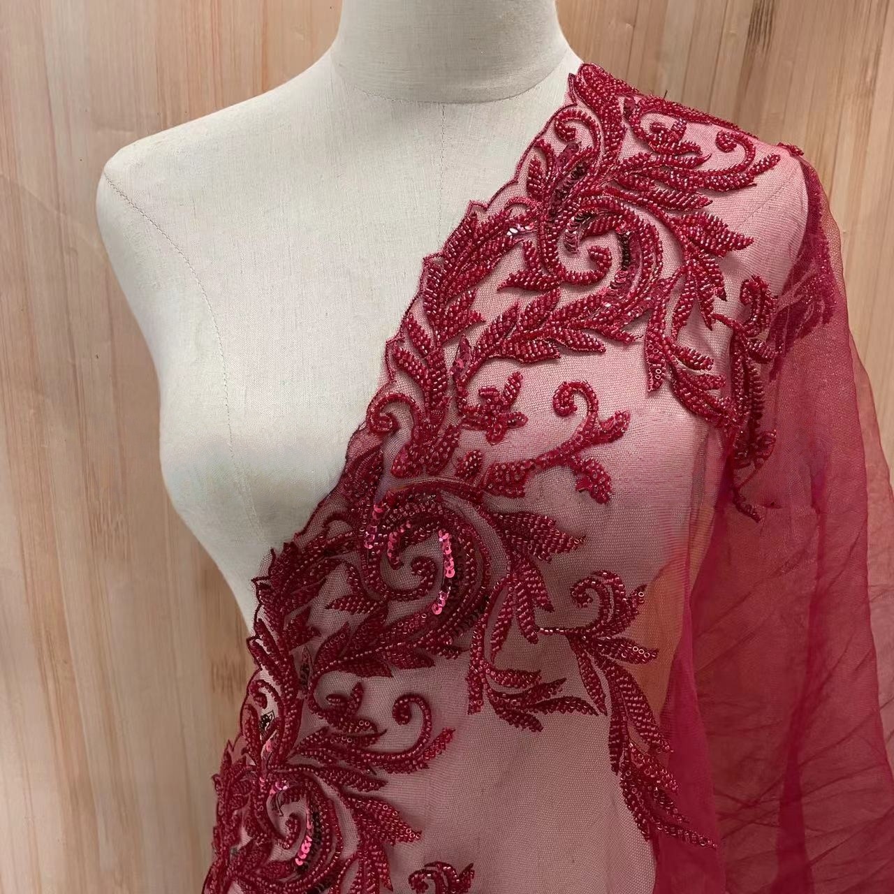 Beaded Embroidery Lace Trim wi – обзор и цена Beaded Trim Fringe