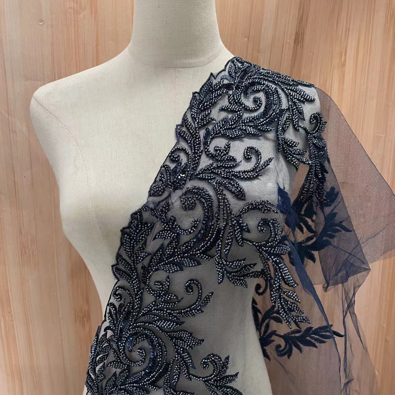 Beaded Embroidery Lace Trim wi – обзор и цена Beaded Trim Fringe