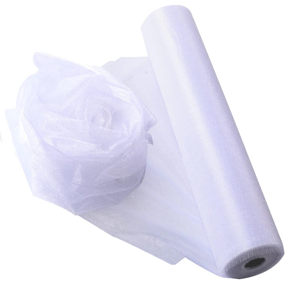 Crystal Organza Fabric Tulle - – обзор и цена Organza Ribbon Spool