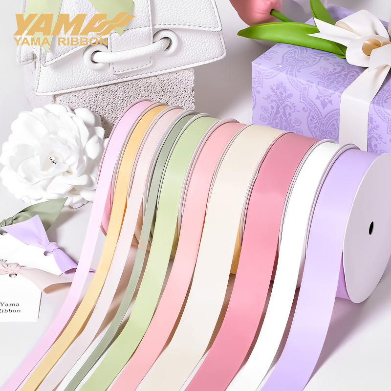 YAMA Polyester Silky Matte Rib – обзор и цена Velvet Ribbon Roll