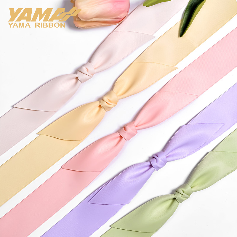 YAMA Polyester Silky Matte Rib – обзор и цена Velvet Ribbon Roll