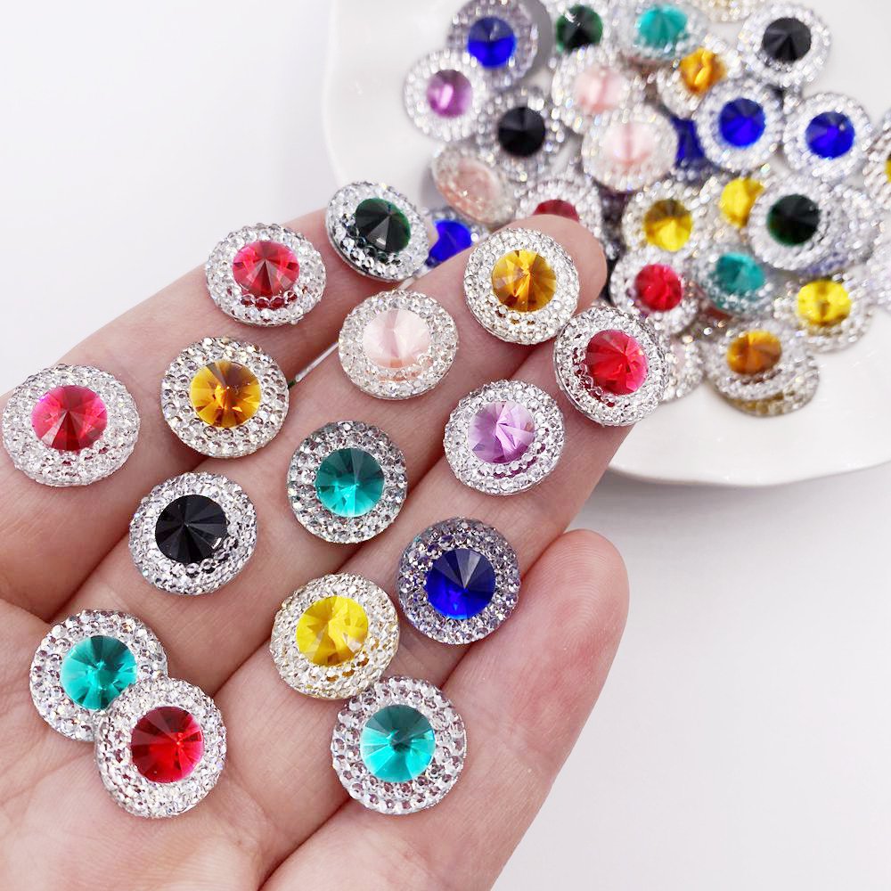 Resin 10/12/16mm Double Color  – обзор и цена Embellishment Glue Craft