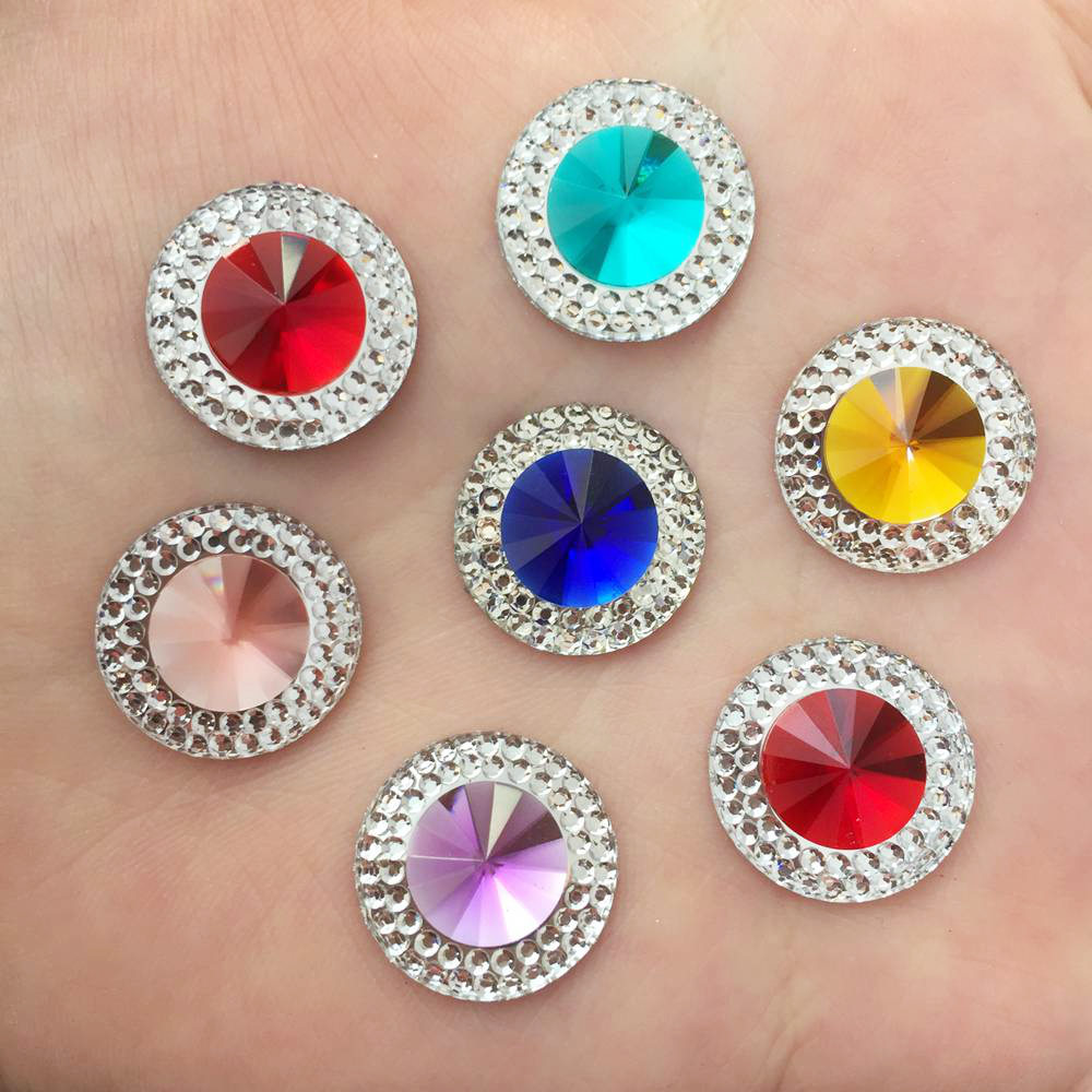 Resin 10/12/16mm Double Color  – обзор и цена Embellishment Glue Craft