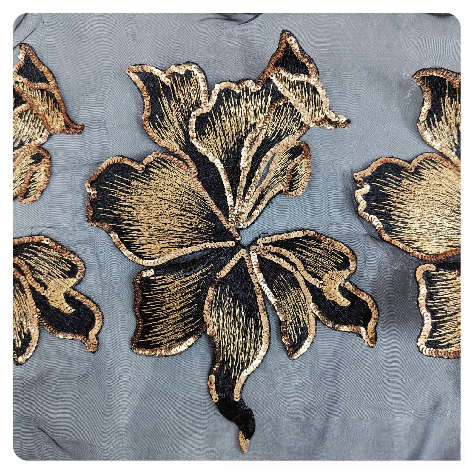 Organza Embroidery Applique Pa – обзор и цена Craft Embellishment