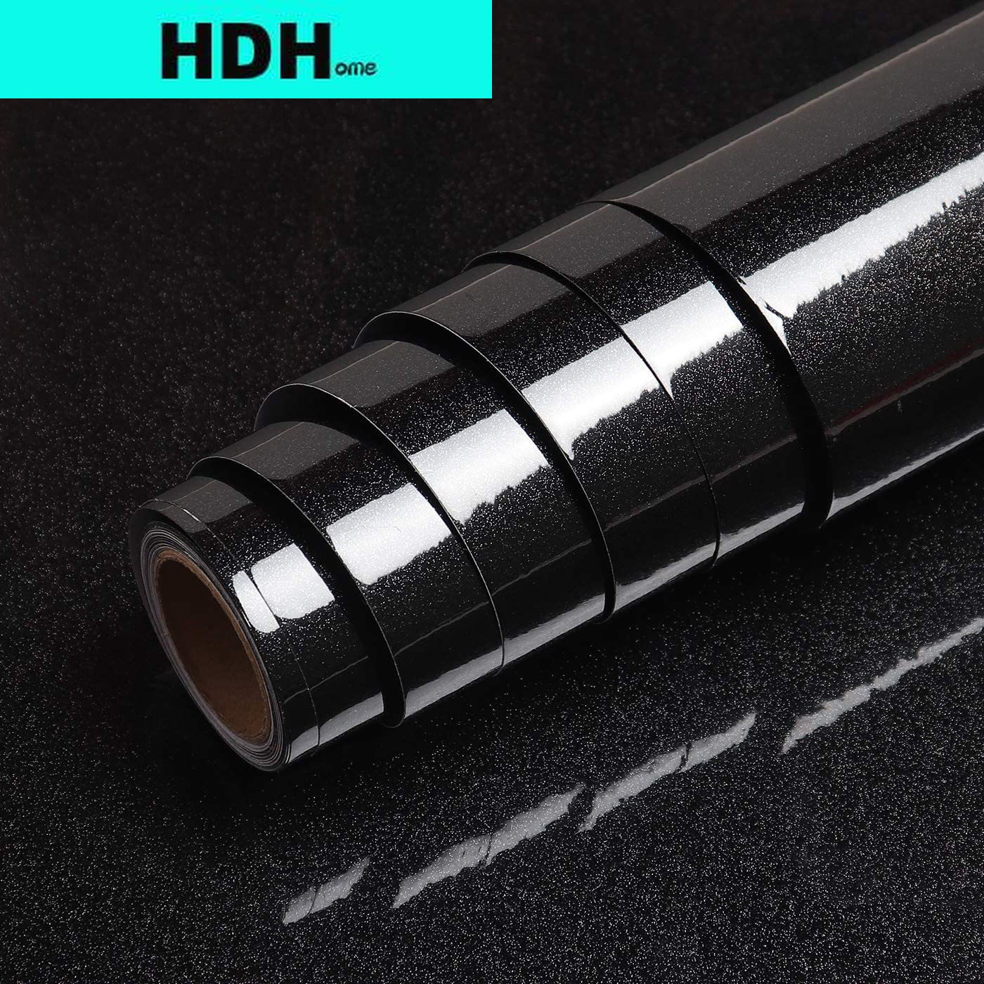 Glitter Black Contact Paper fo – обзор и цена Glitter Vinyl Roll