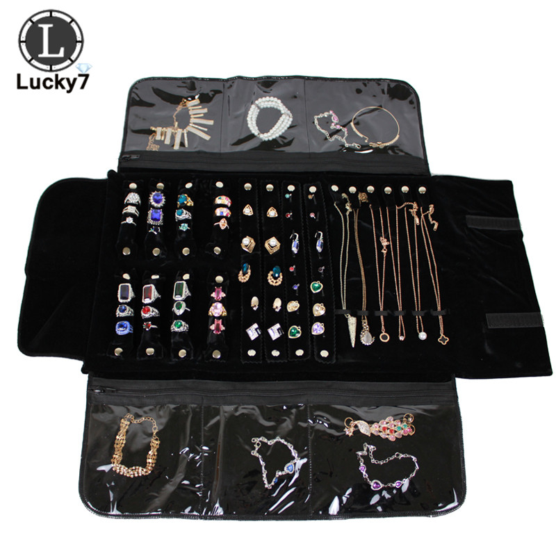 Portable Zipper Velvet Jewelry – обзор и цена Velvet Ribbon Roll