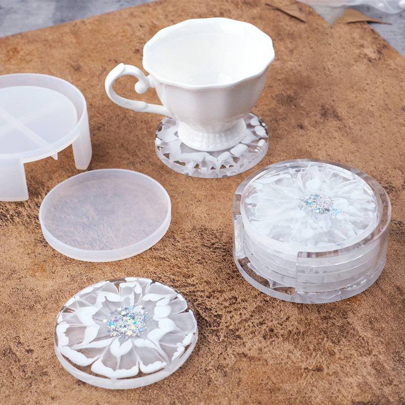 SNASAN Coaster Cup Mat Silicon – обзор и цена Craft Embellishment Storage