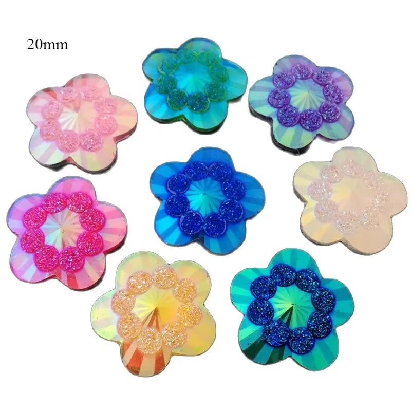 20pcs 20mm ab mixed color flow – обзор и цена Embellishment Glue Craft