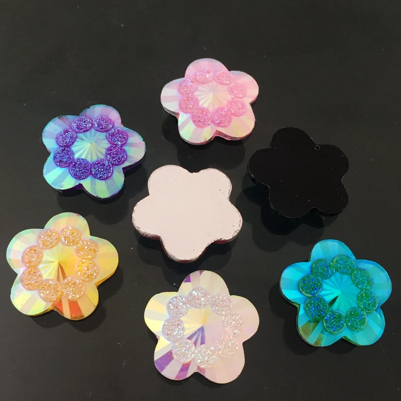 20pcs 20mm ab mixed color flow – обзор и цена Embellishment Glue Craft
