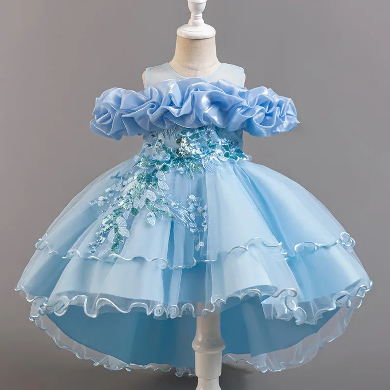 Fashion Flower Girl Dresses fo – обзор и цена Lace Ribbon Trim
