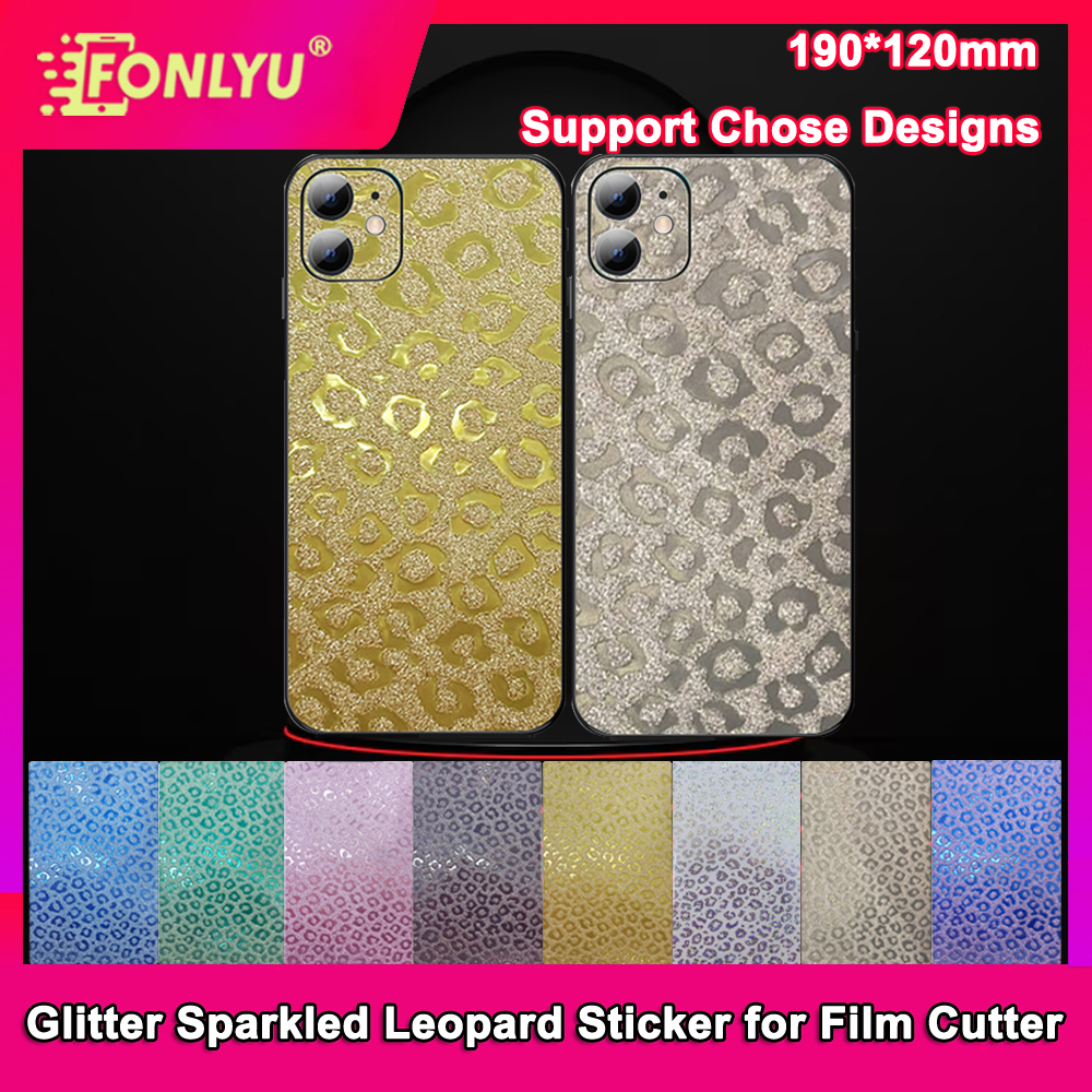 FONLYU Leopard Glitter Shiny B – обзор и цена Glitter Vinyl Roll