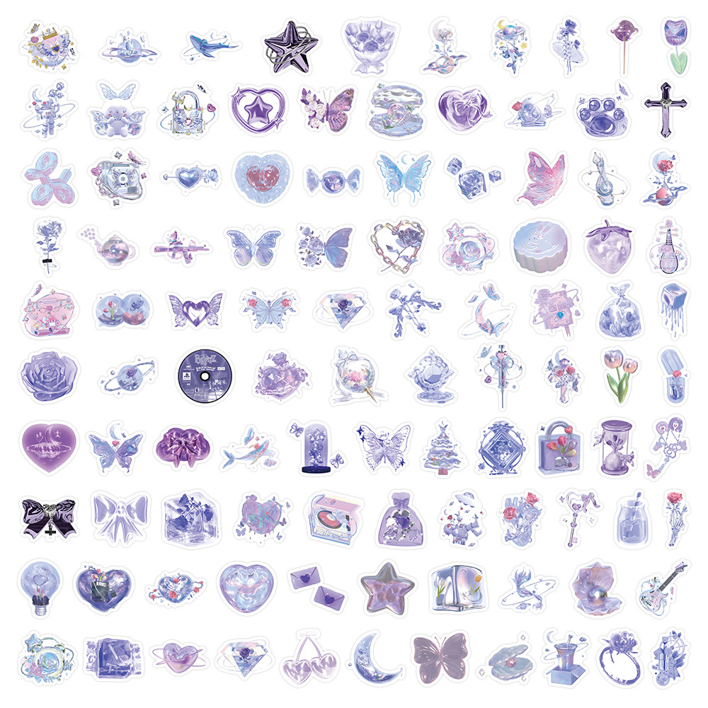 103 Pcs Glittery Shimmery Purp – обзор и цена Craft Embellishment World