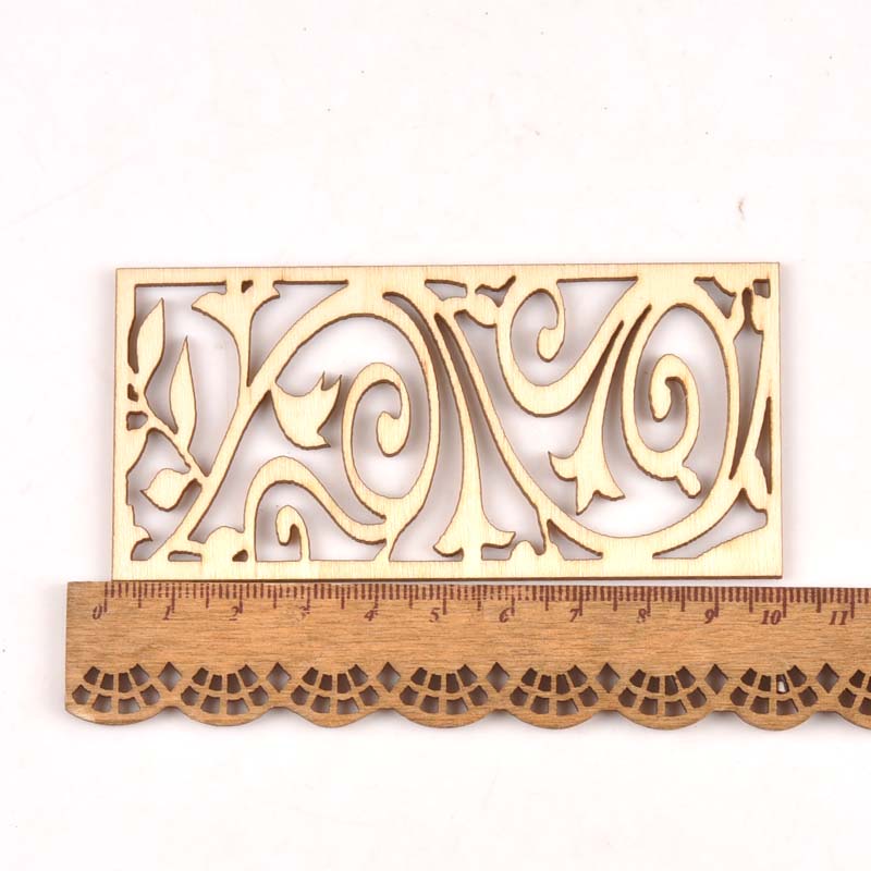 5Pcs Hollow Lace Wood Crafts F – обзор и цена Embellishments For Scrapbooking