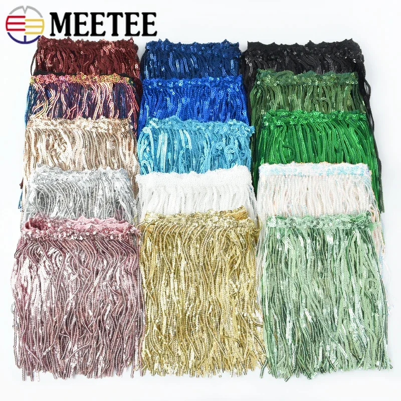 1-5Yards 17cm Latin DanceFring – обзор и цена Fringe Ribbon Sewing