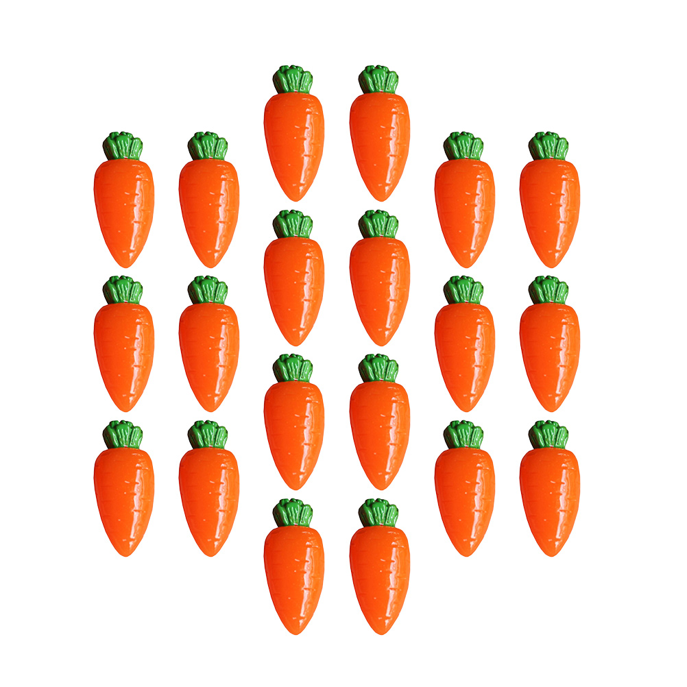  20 Pcs Simulated Carrot Acces – обзор и цена Embellishments For Scrapbooking