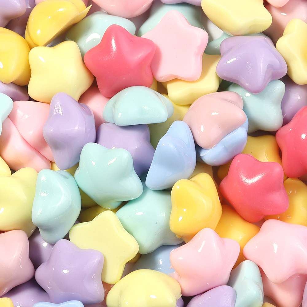 50pcs/lot 16mm Colorful Star R – обзор и цена Craft Embellishment