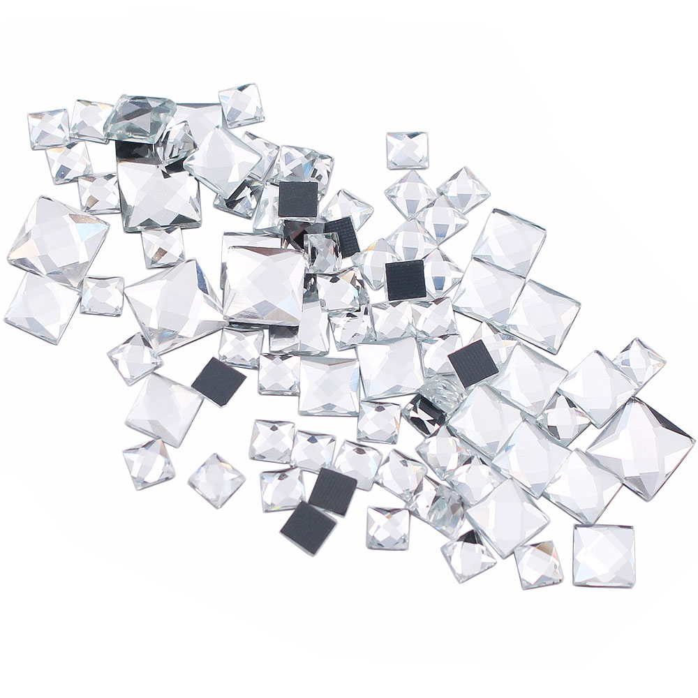 5mm 8mm 10mm Rhinestones Squar – обзор и цена Hotfix Rhinestone Sheet