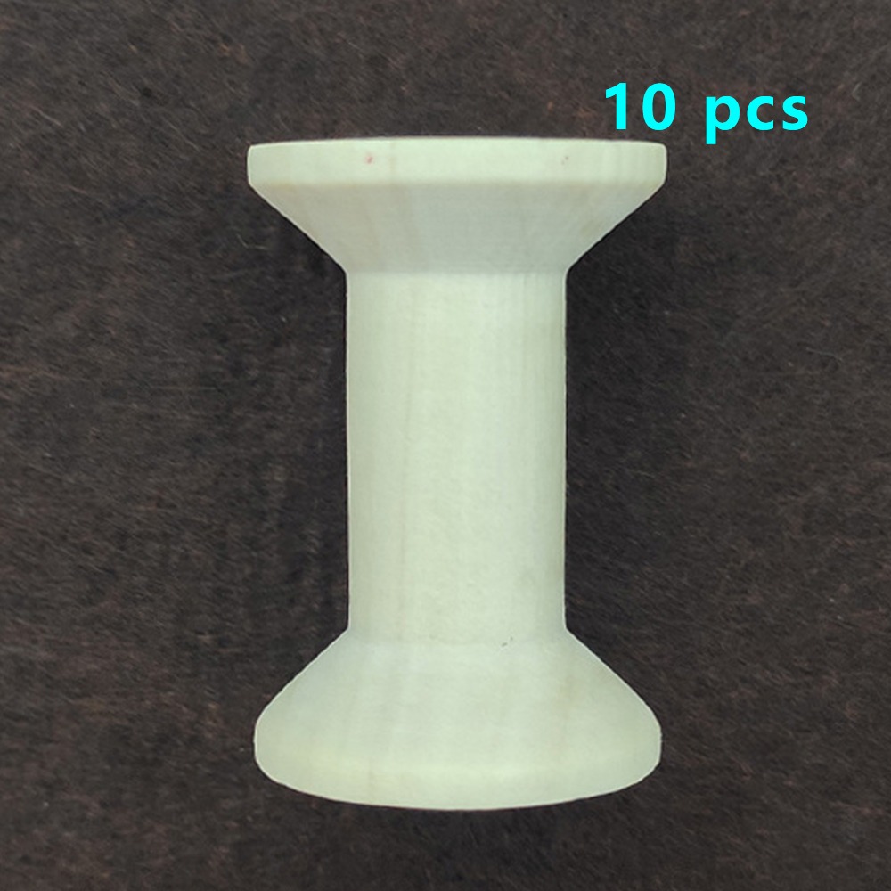 5/10PCS Wooden Bobbins Spools  – обзор и цена Organza Ribbon Spool