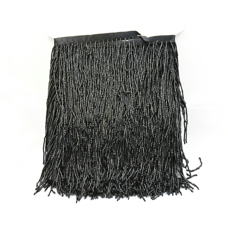 1yard 10cm wide glass Beaded F – обзор и цена Beaded Trim Fringe