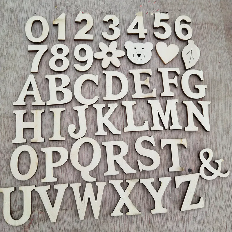 Self-sticking Wooden 0-9 Numbe – обзор и цена Embellishments For Scrapbooking