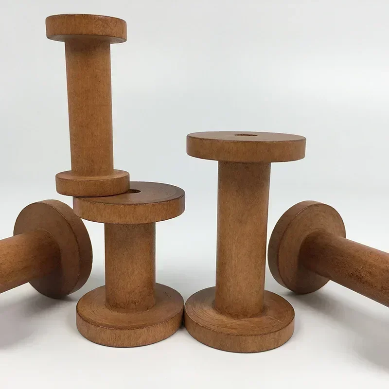 1Pc Brown Big Wood Empty Spool – обзор и цена Organza Ribbon Spool