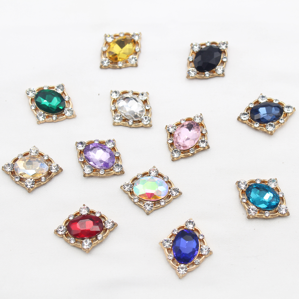 10Pcs Vintage Crystal Sew on C – обзор и цена Craft Embellishment