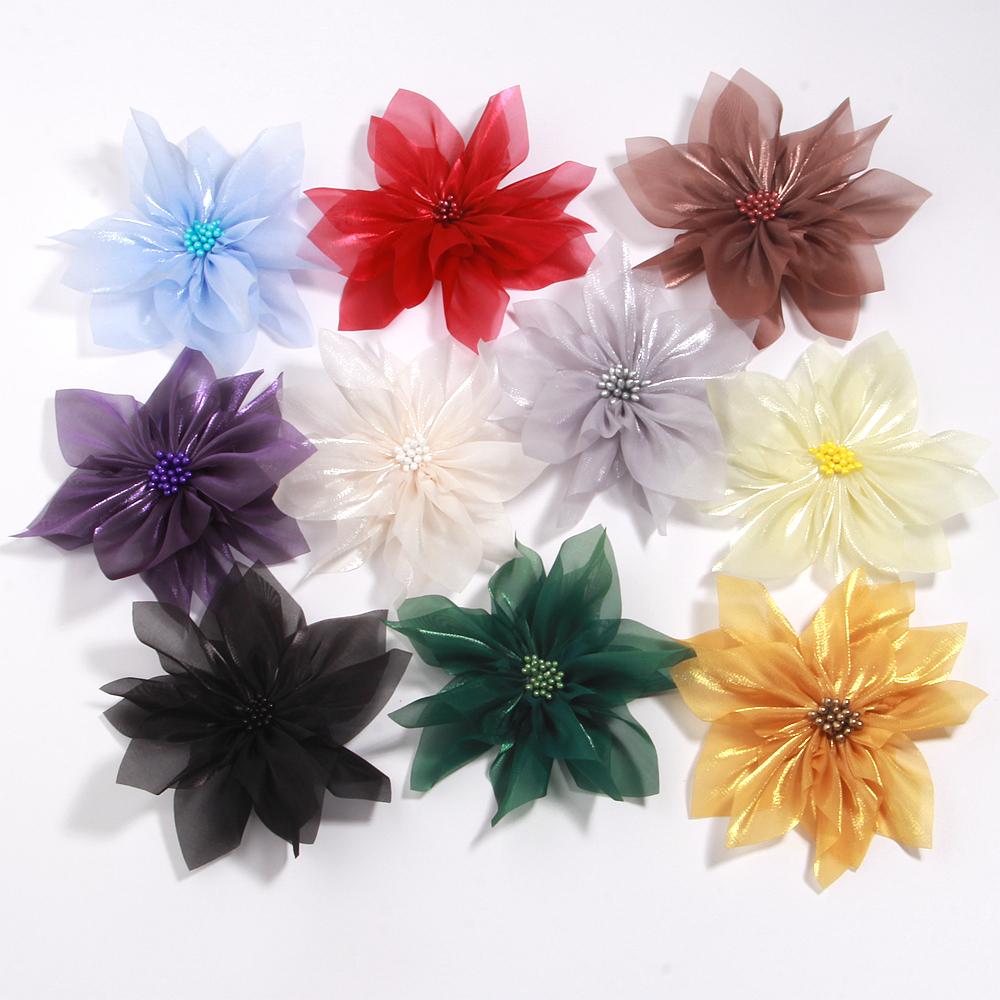 11cm Light Sense Yarn Flower O – обзор и цена Applique Patch Flower