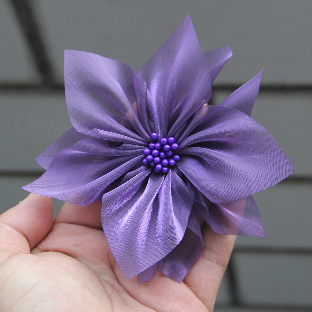 11cm Light Sense Yarn Flower O – обзор и цена Applique Patch Flower