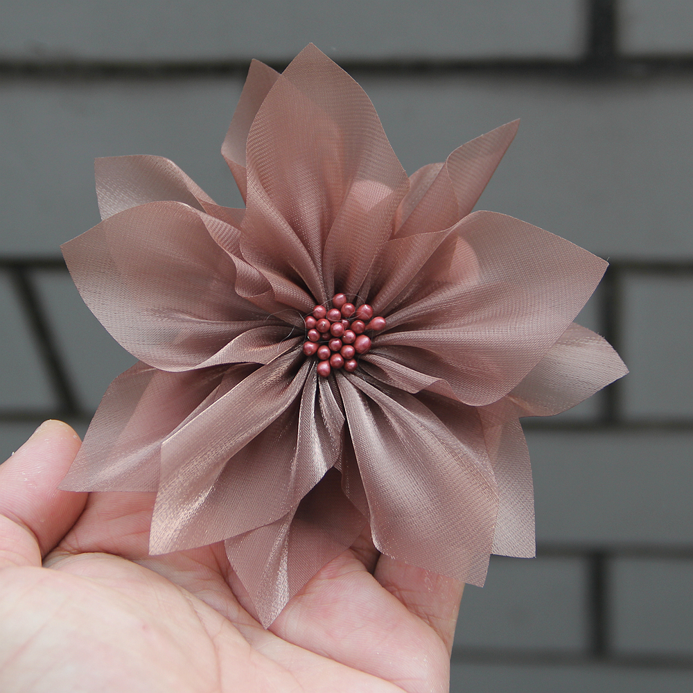 11cm Light Sense Yarn Flower O – обзор и цена Applique Patch Flower