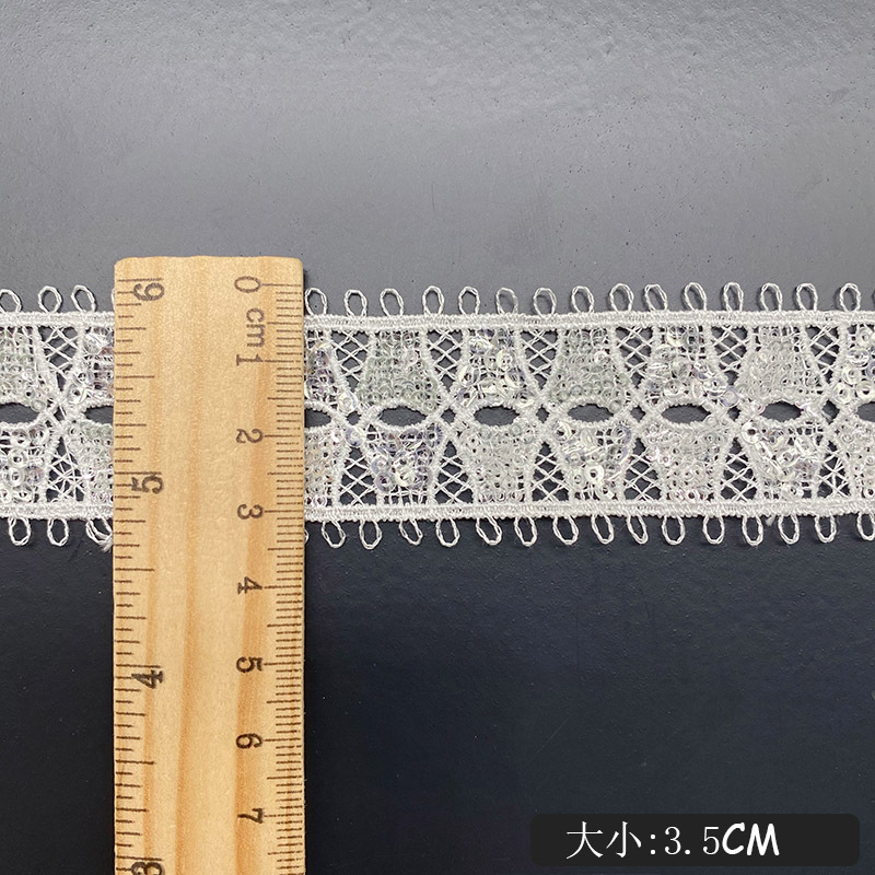 Hollow Wearable Sequins Ribbon – обзор и цена Lace Ribbon Trim