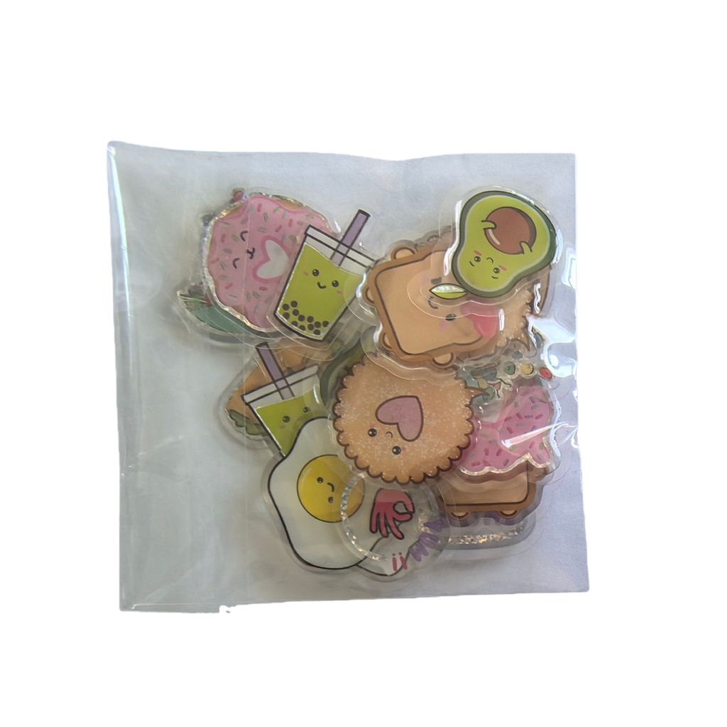 45 Pcs Adorable Epoxy Stickers – обзор и цена Craft Embellishment World