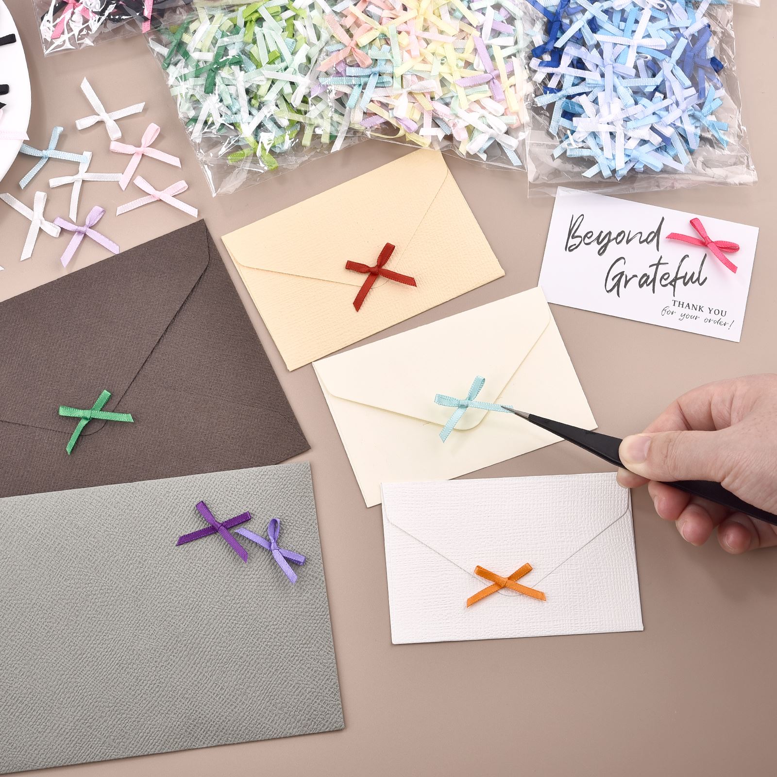 100Pcs 3mm Ribbons Mini Satin  – обзор и цена Christmas Craft Embellishment