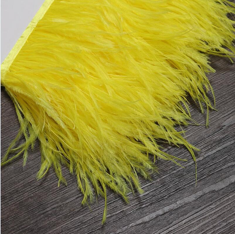 Ostrich Feathers Trim 13-18 CM – обзор и цена Feather Trim Marabou