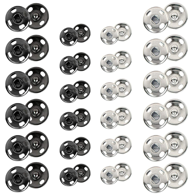 10/50 Set 8-10mm Metal Sew-on  – обзор и цена Iron On Stud Set