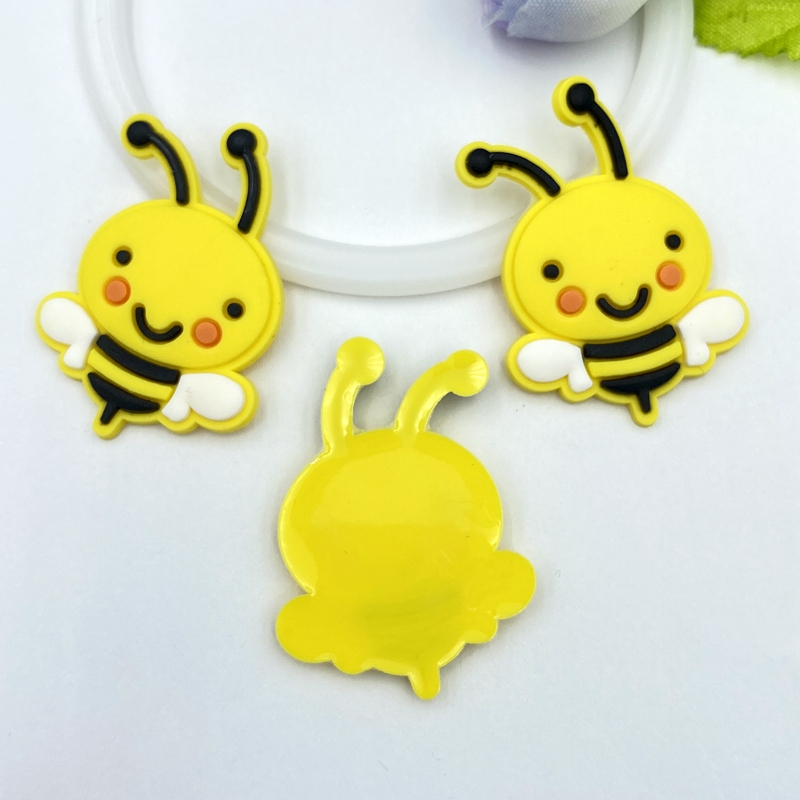 10/20/30pcs cute PVC bee flexi – обзор и цена Embellishment Glue Craft