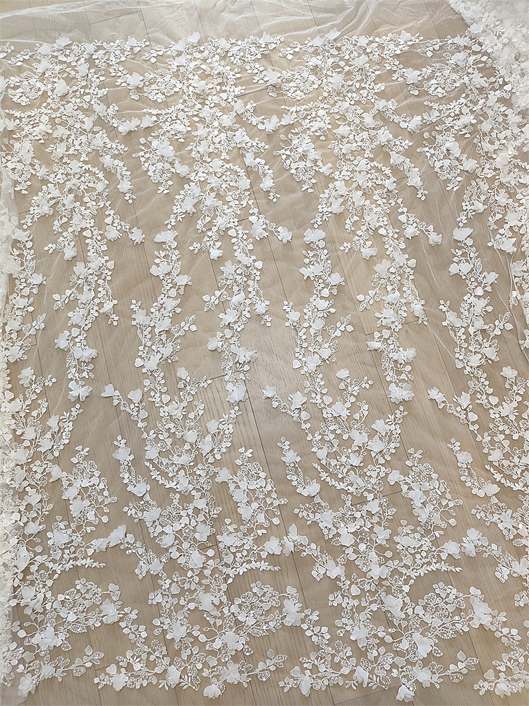 Ivory 3D Floral Hand Beaded La – обзор и цена Craft Embellishment