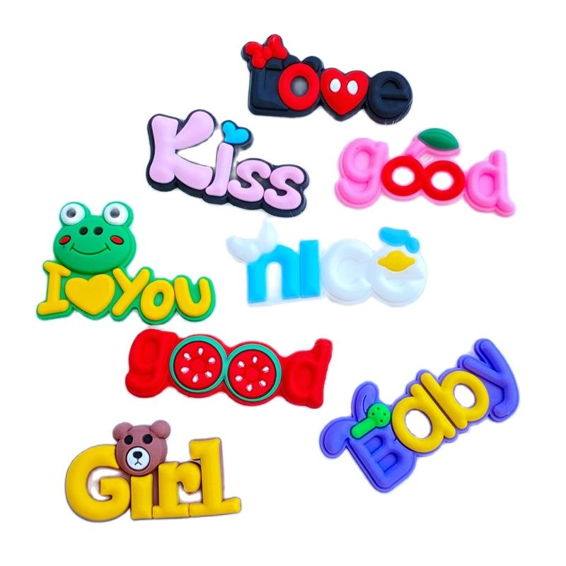 20pcs New Mini Lovely Letters  – обзор и цена Embellishment Glue Craft