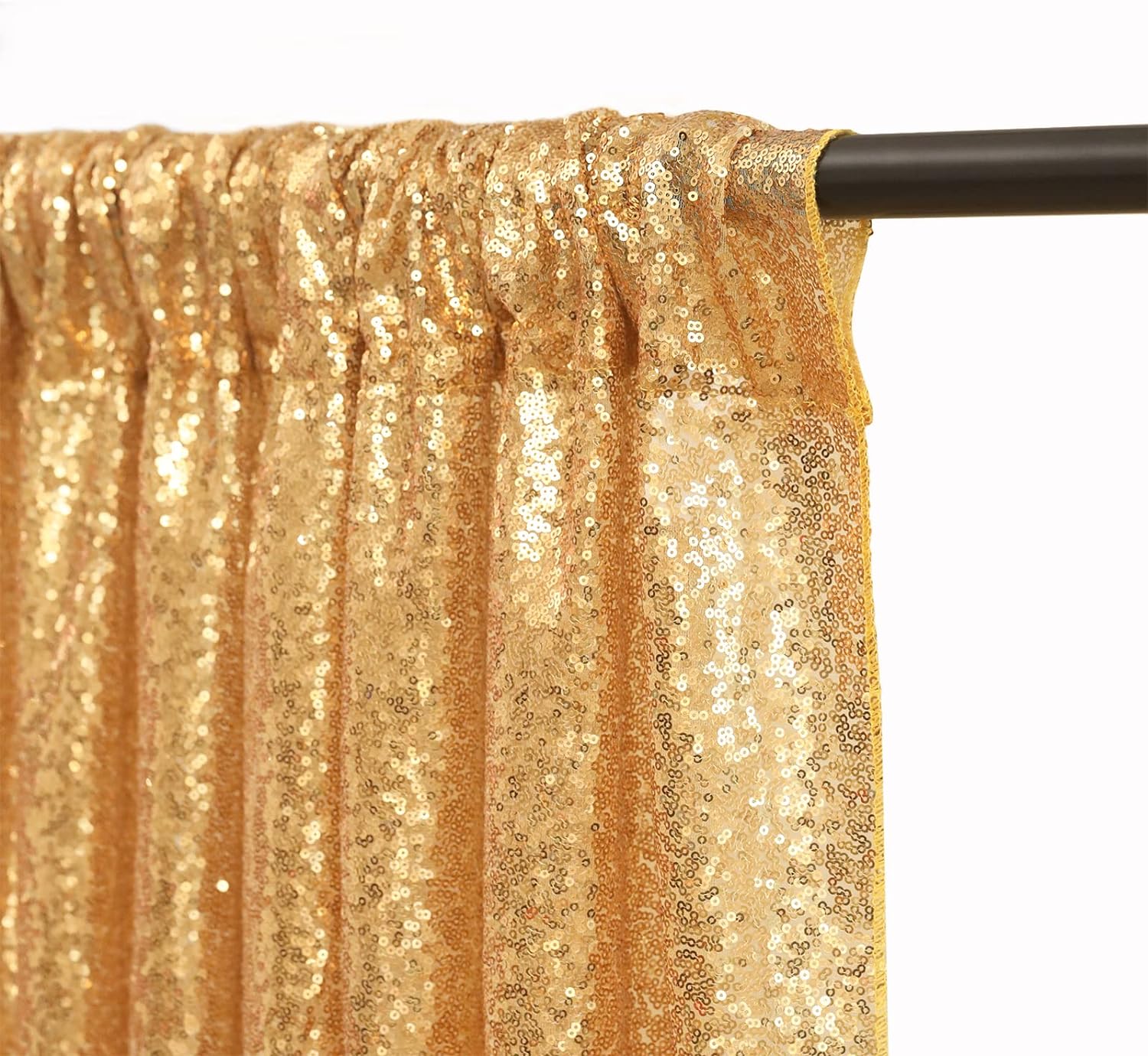 2×8FT-4PCS Gold Sequin Backdro – обзор и цена Sequin Fabric Panel